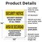 Signmission Security Badges Must Worn Bilingual OSHA Security Notice Sign, Plastic, 10in W x 14in L, 2PK OS-2PACK-SN-P-1014-L-11644 - alternate 2